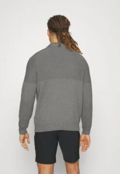 Lyle & Scott Seed Stitch Mock Neck - Trui - Mid Grey -Lyle & Scott Verkoop 013d80bca44a4cadb11a841a83e0f35f