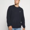 Lyle & Scott Plus Crew Neck Jumper - Trui - Dark Navy