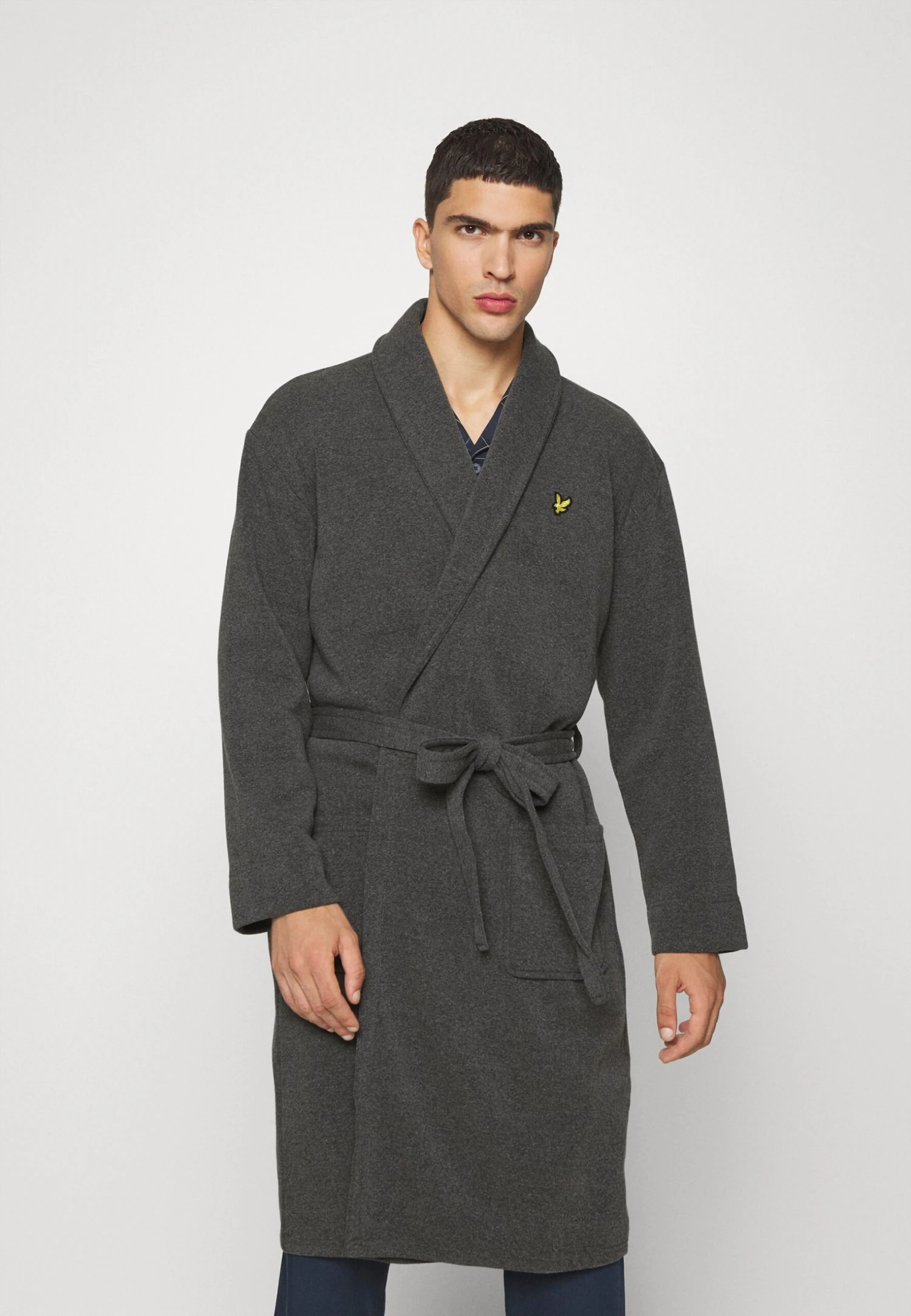 Lyle & Scott Matthew - Badjas - Grey Marl 1 Lyle & Scott Matthew - Badjas - Grey Marl
