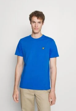 Lyle & Scott Plain - T-Shirt Basic - Bright Blue