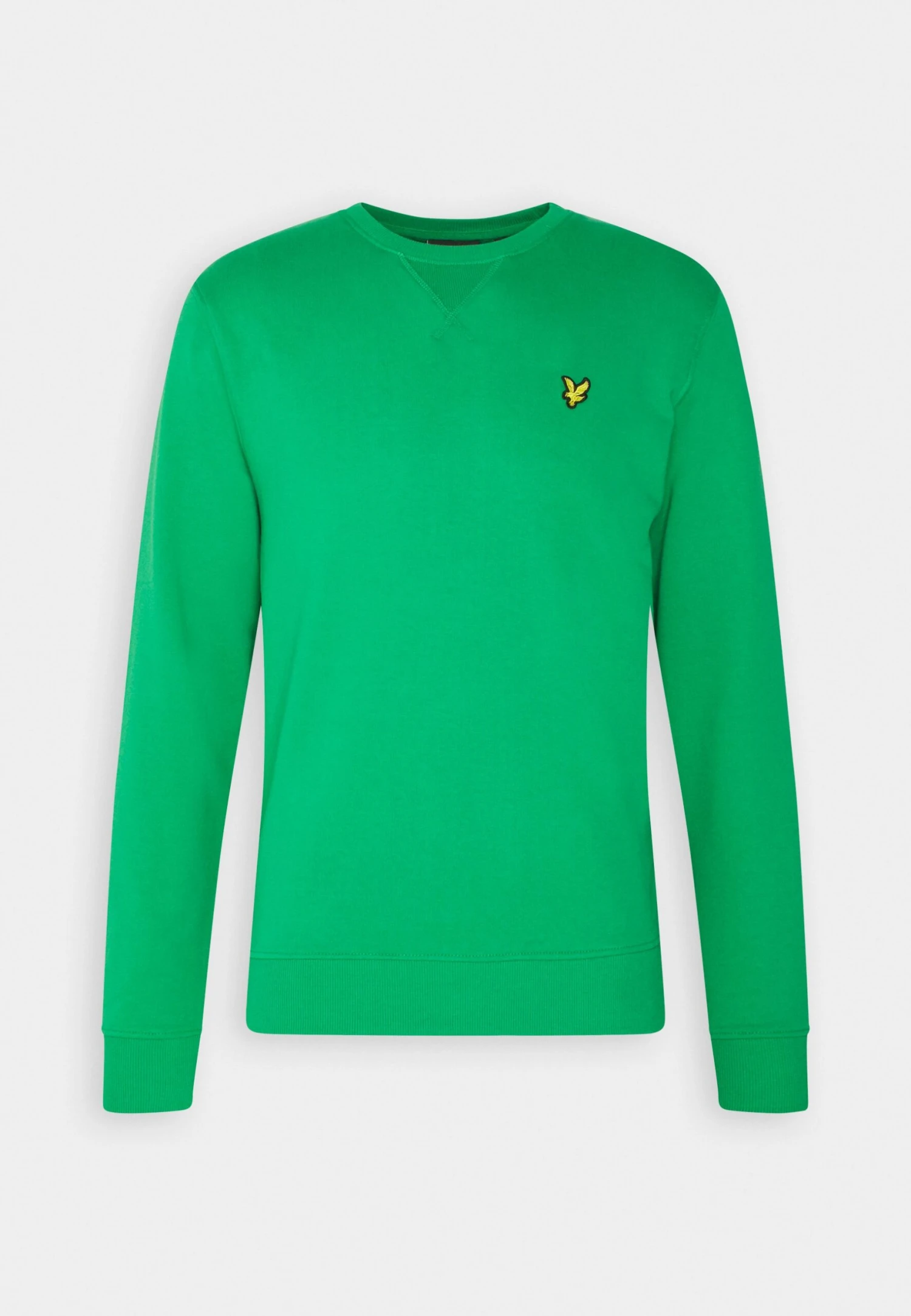 Lyle & Scott Crew Neck - Sweater - Grid Green 4 Lyle & Scott Crew Neck - Sweater - Grid Green - Afbeelding 4
