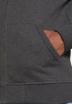 Lyle & Scott Zip Through Hoodie - Sweater Met Rits - Charcoal Marl -Lyle & Scott Verkoop 07cfbf8069574105bb874daf9a477547