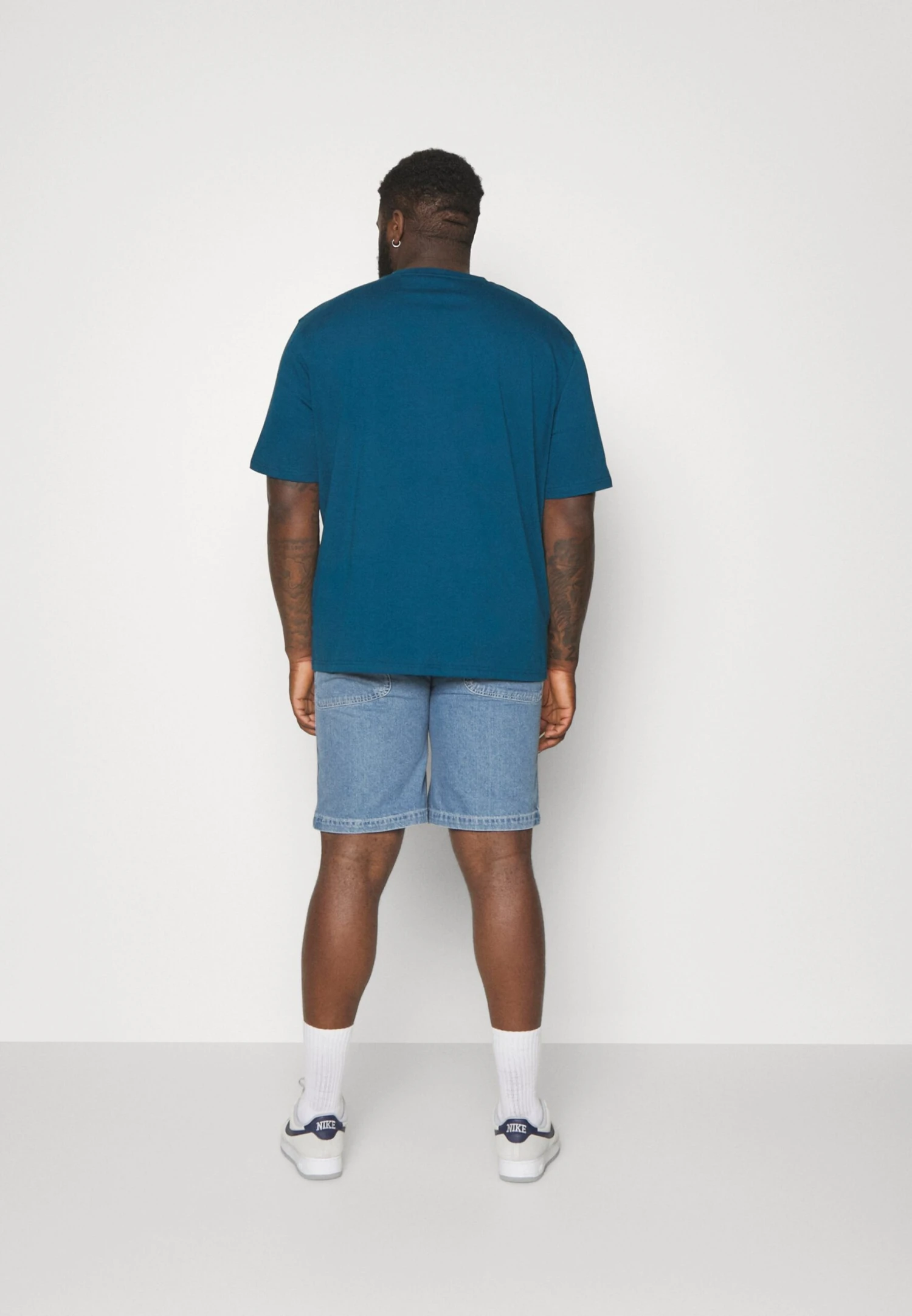 Lyle & Scott Plus Plain- T-Shirt Basic - Dark Blue 3 Lyle & Scott Plus Plain- T-Shirt Basic - Dark Blue - Afbeelding 3