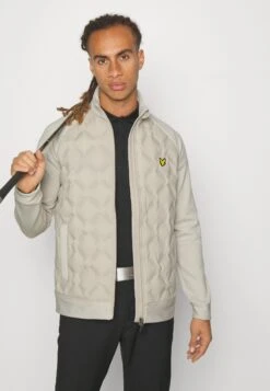 Lyle & Scott Check Quilt Back Jacket - Softshelljas - Warm Dust -Lyle & Scott Verkoop 0b676de58d334716999673f0a136e706