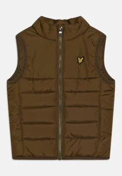 Lyle & Scott Leightweight Panel Gilet - Bodywarmer - Dark Olive