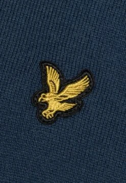 Lyle & Scott Crew Neck Jumper - Trui - Ink Blue -Lyle & Scott Verkoop 1047999354364d9791de74dfe8508276