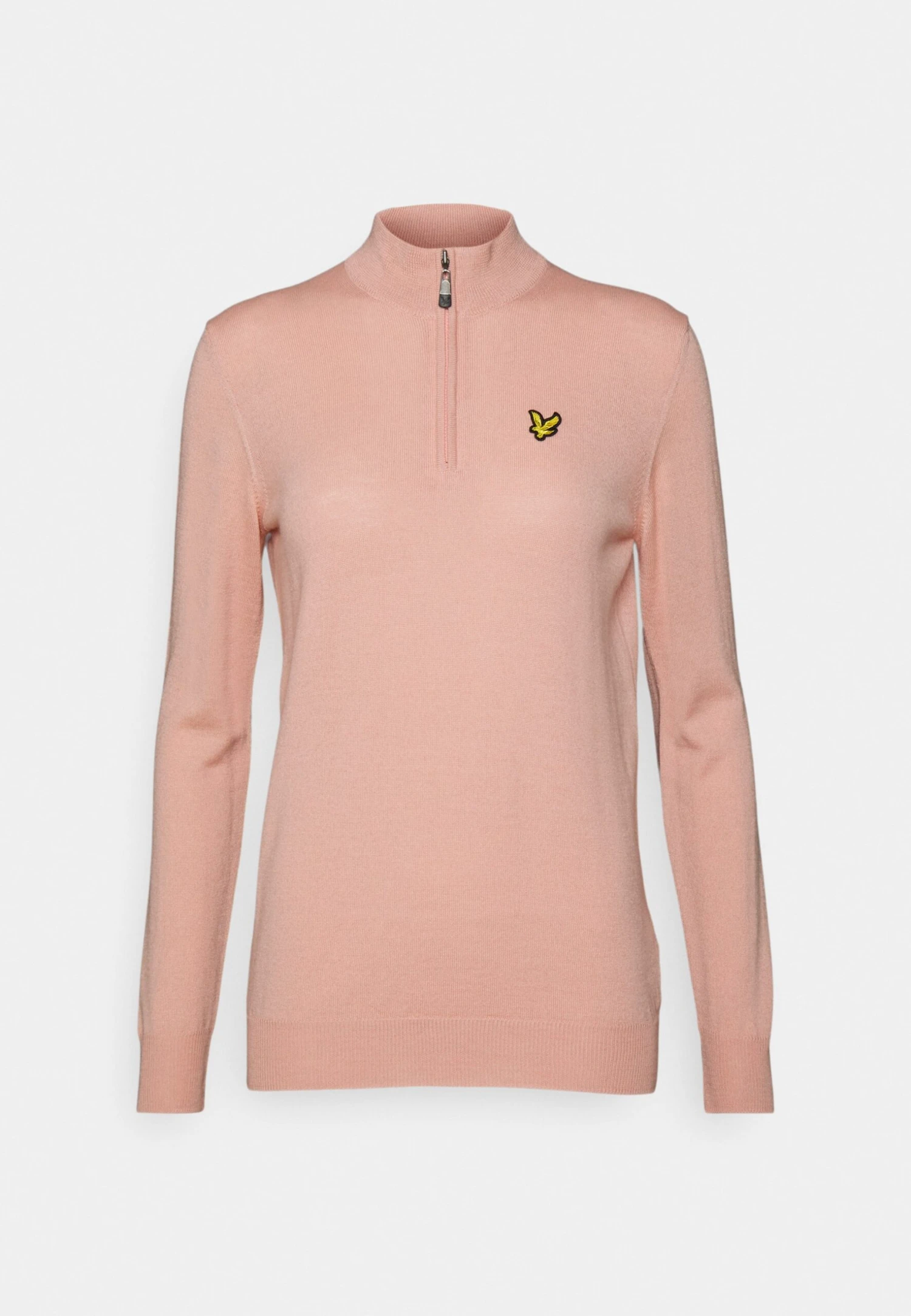 Lyle & Scott The Kerry Zip Pullover - Trui - Pink Sand 5 Lyle & Scott The Kerry Zip Pullover - Trui - Pink Sand - Afbeelding 5