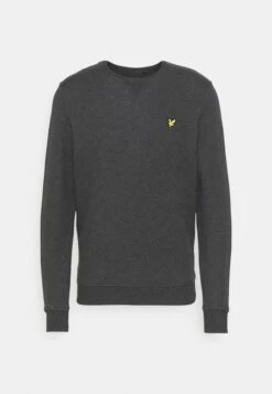 Lyle & Scott Crew Neck - Sweater - Charcoal Marl -Lyle & Scott Verkoop 183d81e951cf402080dcee541dadfc8e
