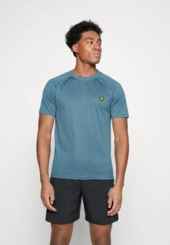 Lyle & Scott Core Raglan - Sport T-Shirt - Blau