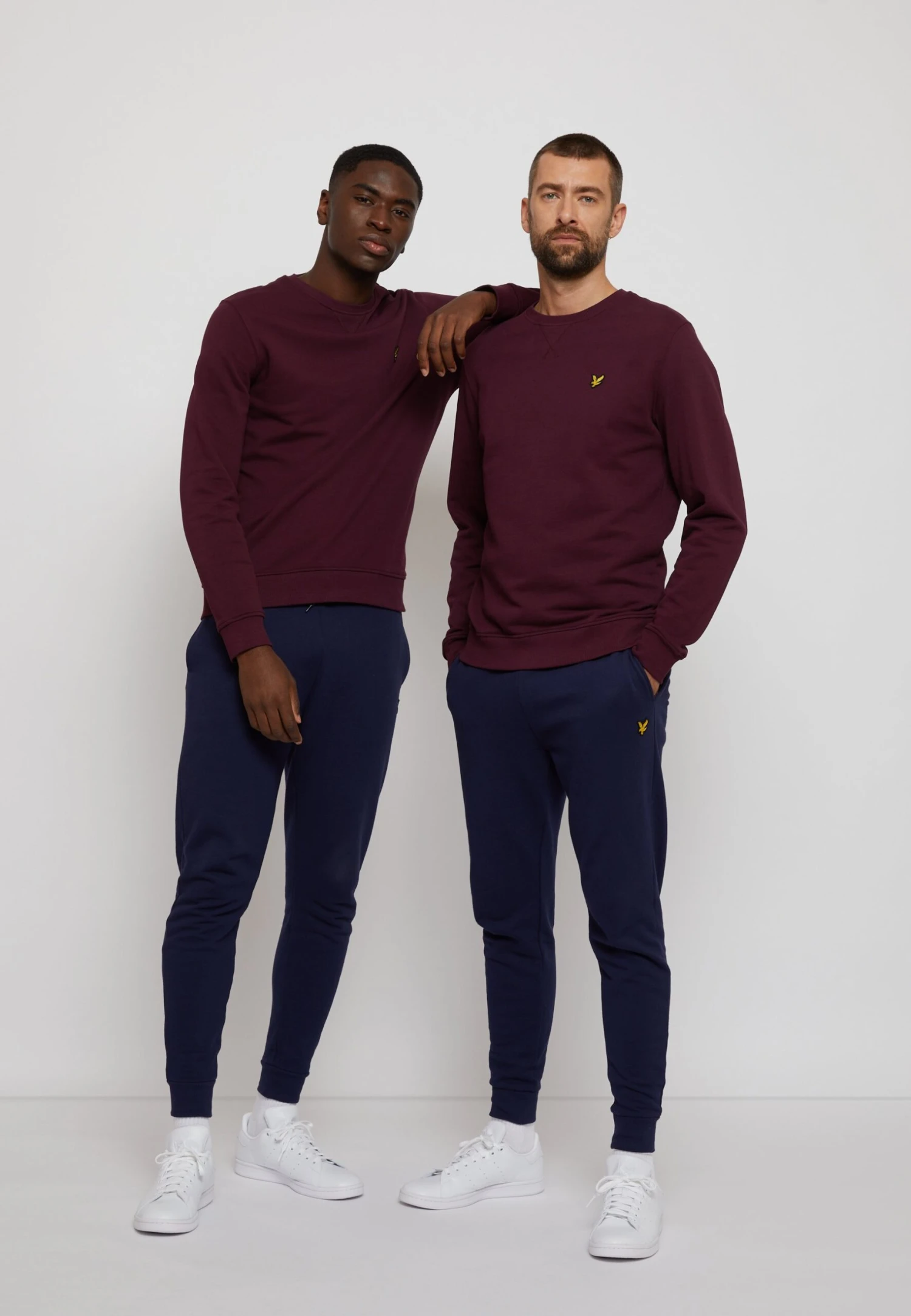 Lyle & Scott Crew Neck - Sweater - Burgundy 4 Lyle & Scott Crew Neck - Sweater - Burgundy - Afbeelding 4