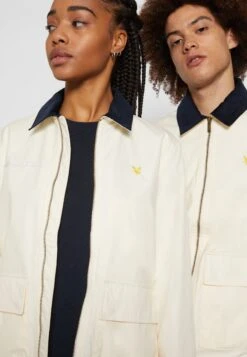 Lyle & Scott Canvas Workwear- Lichte Jas - Vanilla Ice -Lyle & Scott Verkoop 1bc0aff80aa94d46a172f6287afb3ee6