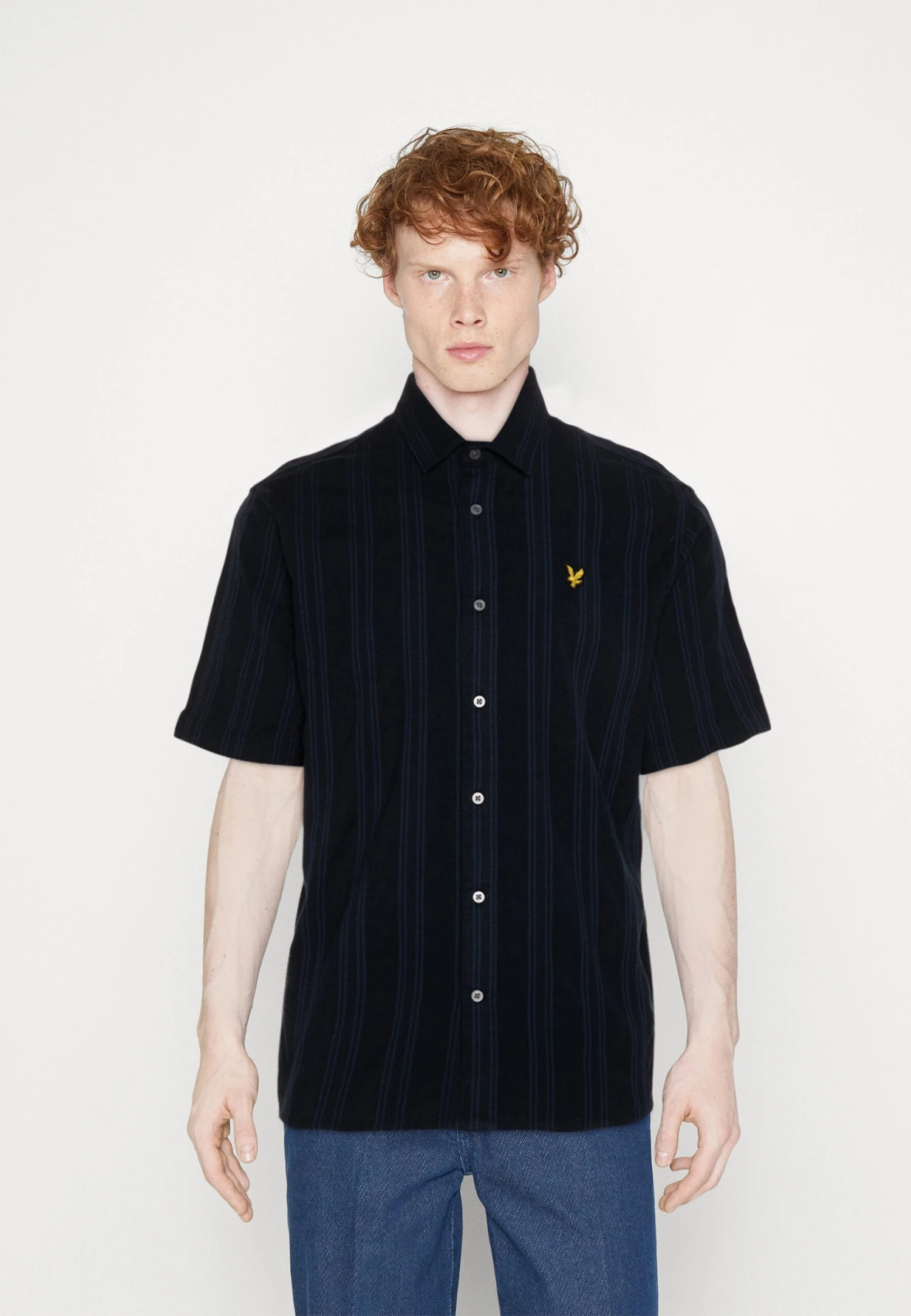 Lyle & Scott Barre - Overhemd - Dark Navy 1 Lyle & Scott Barre - Overhemd - Dark Navy