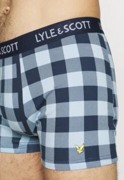 Lyle & Scott Terrance 7 Pack - Onderbroeken - Bright White/ Peacoat/Dark Denim/Stripe/Peacoat/Check/Light Grey Marl -Lyle & Scott Verkoop 1d1d64b3258d4ad382726708c723ac0e