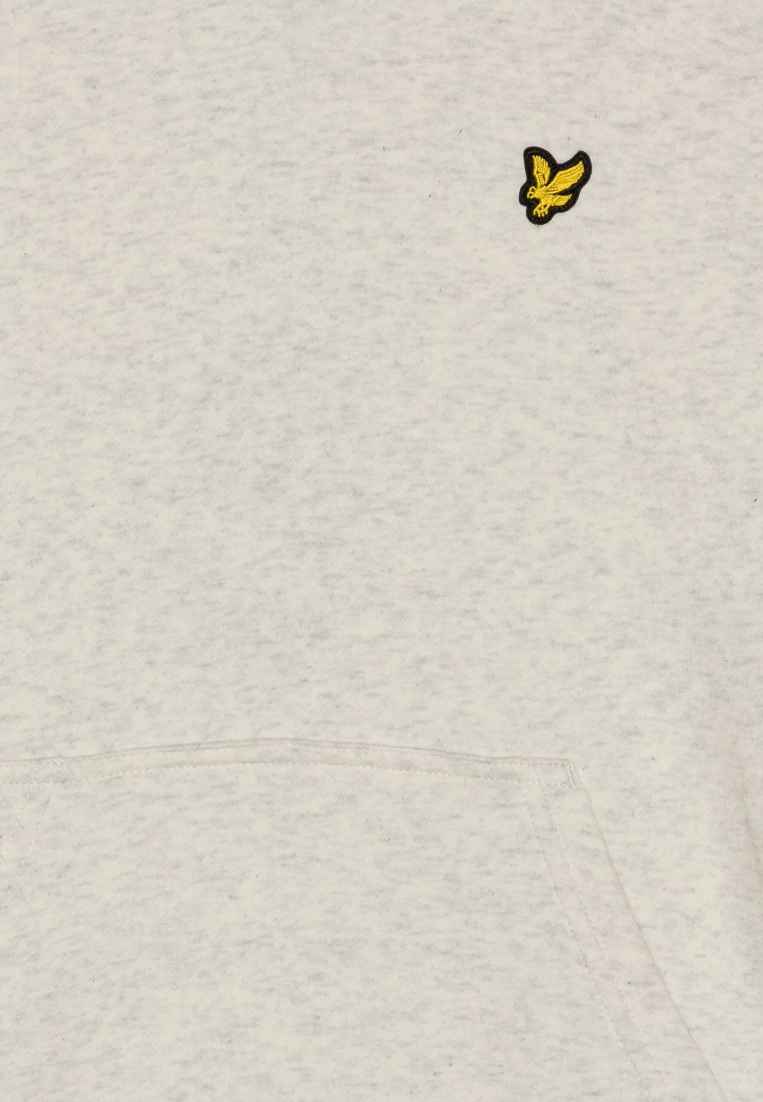 Lyle & Scott Classic Hoodie - Sweater - Light Grey Marl 3 Lyle & Scott Classic Hoodie - Sweater - Light Grey Marl - Afbeelding 3