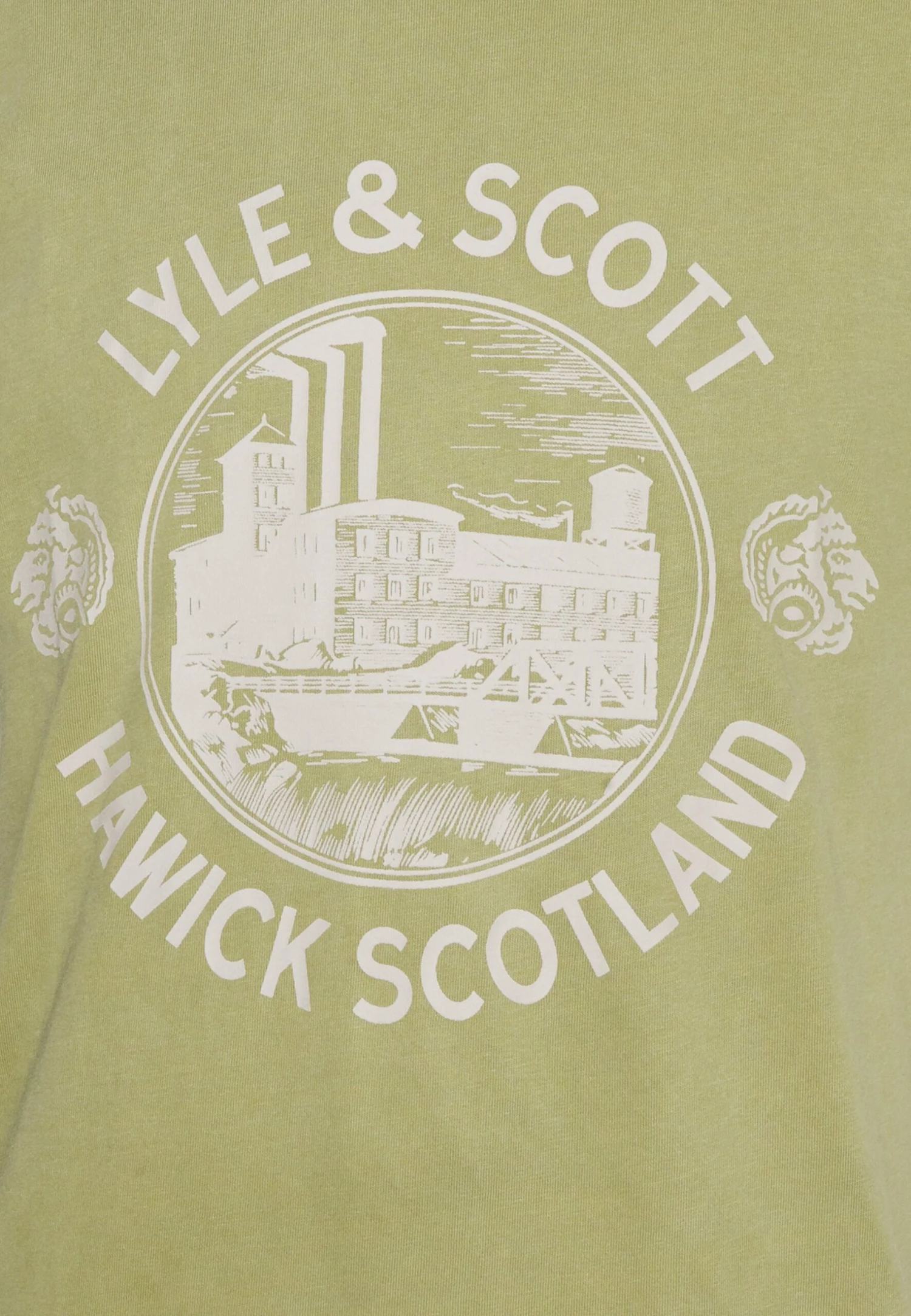 Lyle & Scott Hawick - T-Shirt Print - Seaweed 5 Lyle & Scott Hawick - T-Shirt Print - Seaweed - Afbeelding 5
