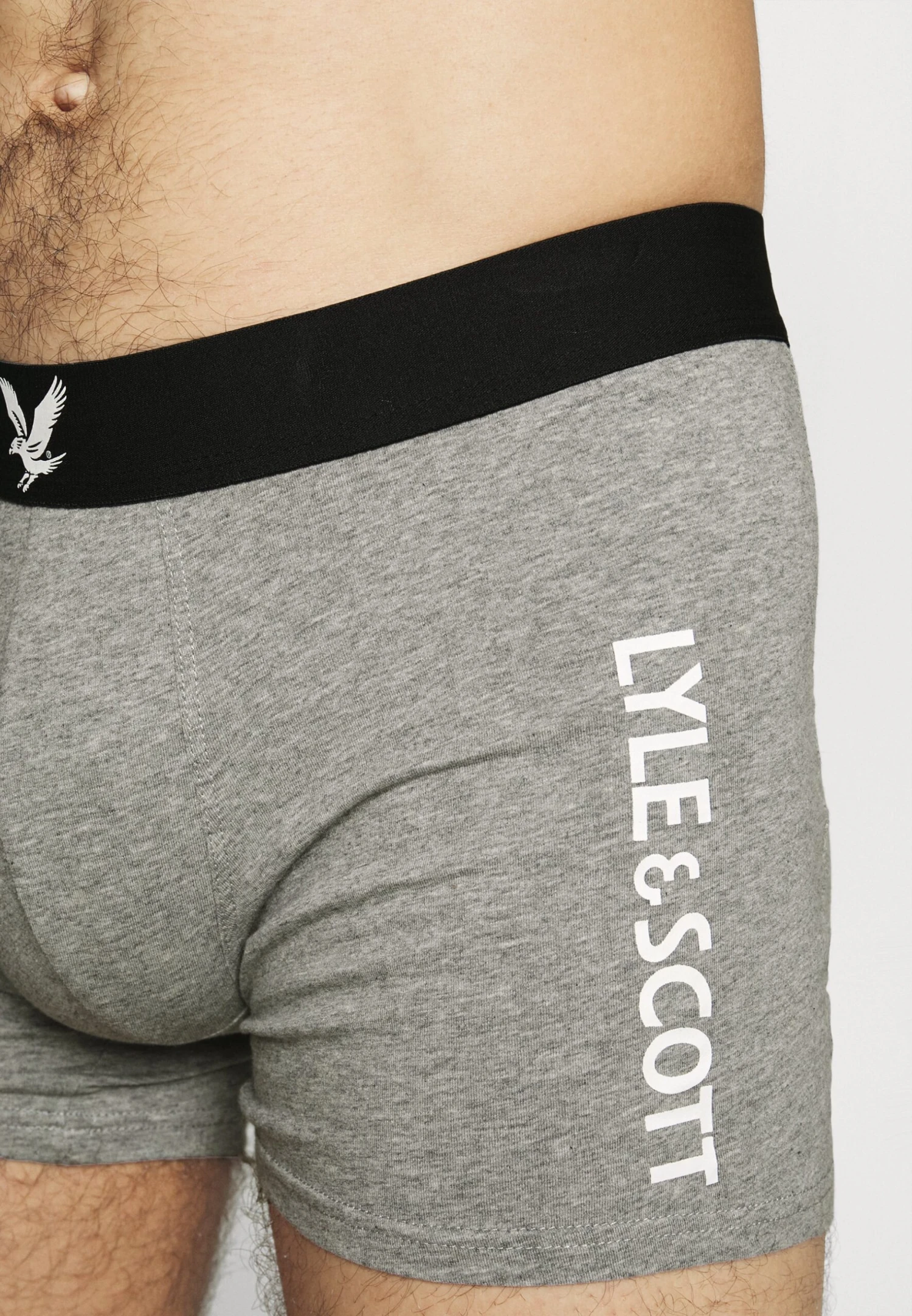 Lyle & Scott Jonathan 3 Pack - Onderbroeken - Black/Grey Marl/Dark Grey Marl 6 Lyle & Scott Jonathan 3 Pack - Onderbroeken - Black/Grey Marl/Dark Grey Marl - Afbeelding 6