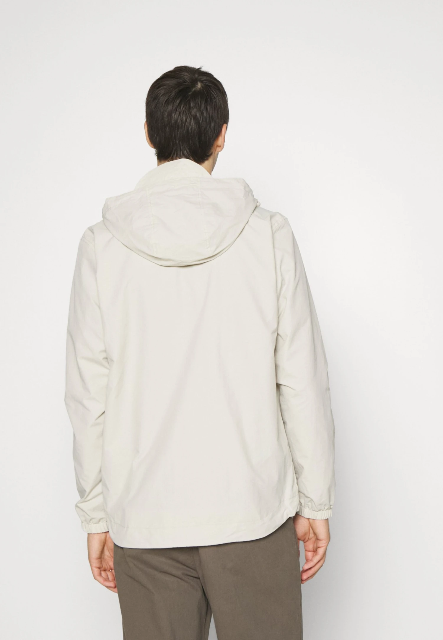 Lyle & Scott Through Hooded - Lichte Jas - Offwhite 3 Lyle & Scott Through Hooded - Lichte Jas - Offwhite - Afbeelding 3