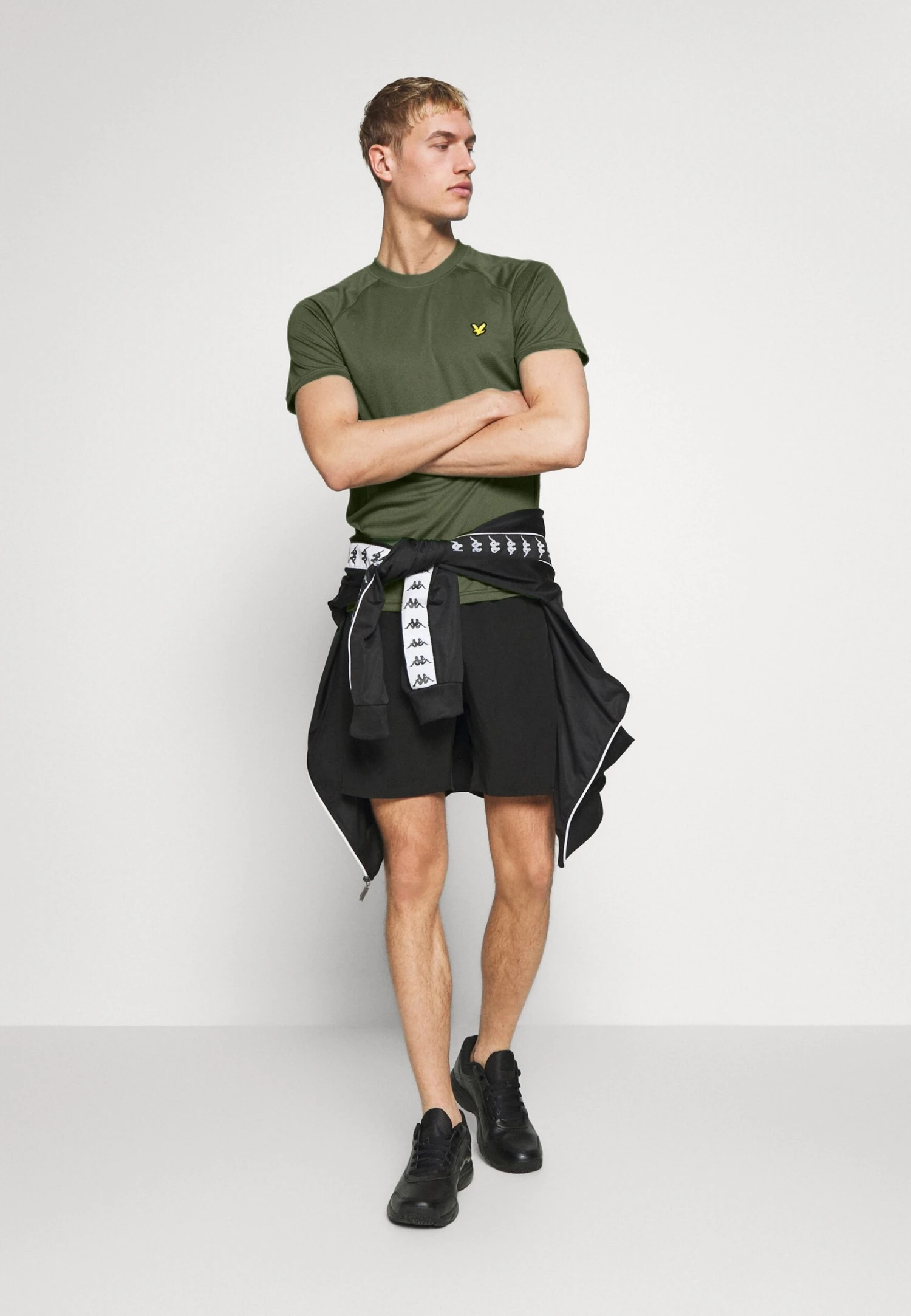 Lyle & Scott Core Raglan - Sport T-Shirt - Teal Green 2 Lyle & Scott Core Raglan - Sport T-Shirt - Teal Green - Afbeelding 2