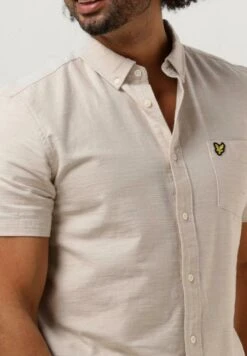 Lyle & Scott Slub Short Sleeve- G - Overhemd - Gebroken Wit 6 Lyle & Scott Slub Short Sleeve- G - Overhemd - Gebroken Wit -Lyle & Scott Verkoop 27332645a9954f628f3e12b74130e74a