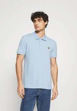 Lyle & Scott Plain- Poloshirt - Light Blue