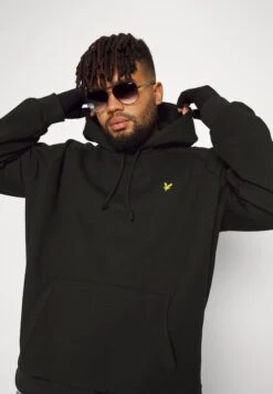 Lyle & Scott End On End Oversized Hoodie - Hoodie - Dark Navy/Jet Black -Lyle & Scott Verkoop 296cd87d30004d66817ba819d4af7c3f