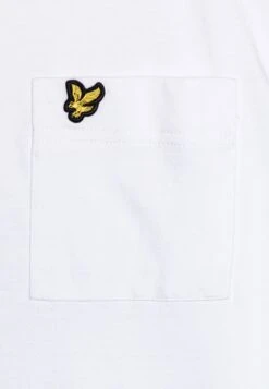 Lyle & Scott Marl Tee - T-Shirt Basic - Bright White -Lyle & Scott Verkoop 29bbe037103244e4bfc7de4998b34ff0