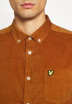 Lyle & Scott Needle Shirt - Overhemd - Ciderbrown -Lyle & Scott Verkoop 2acf7978a1fd4ee489855a5cd3fc798e