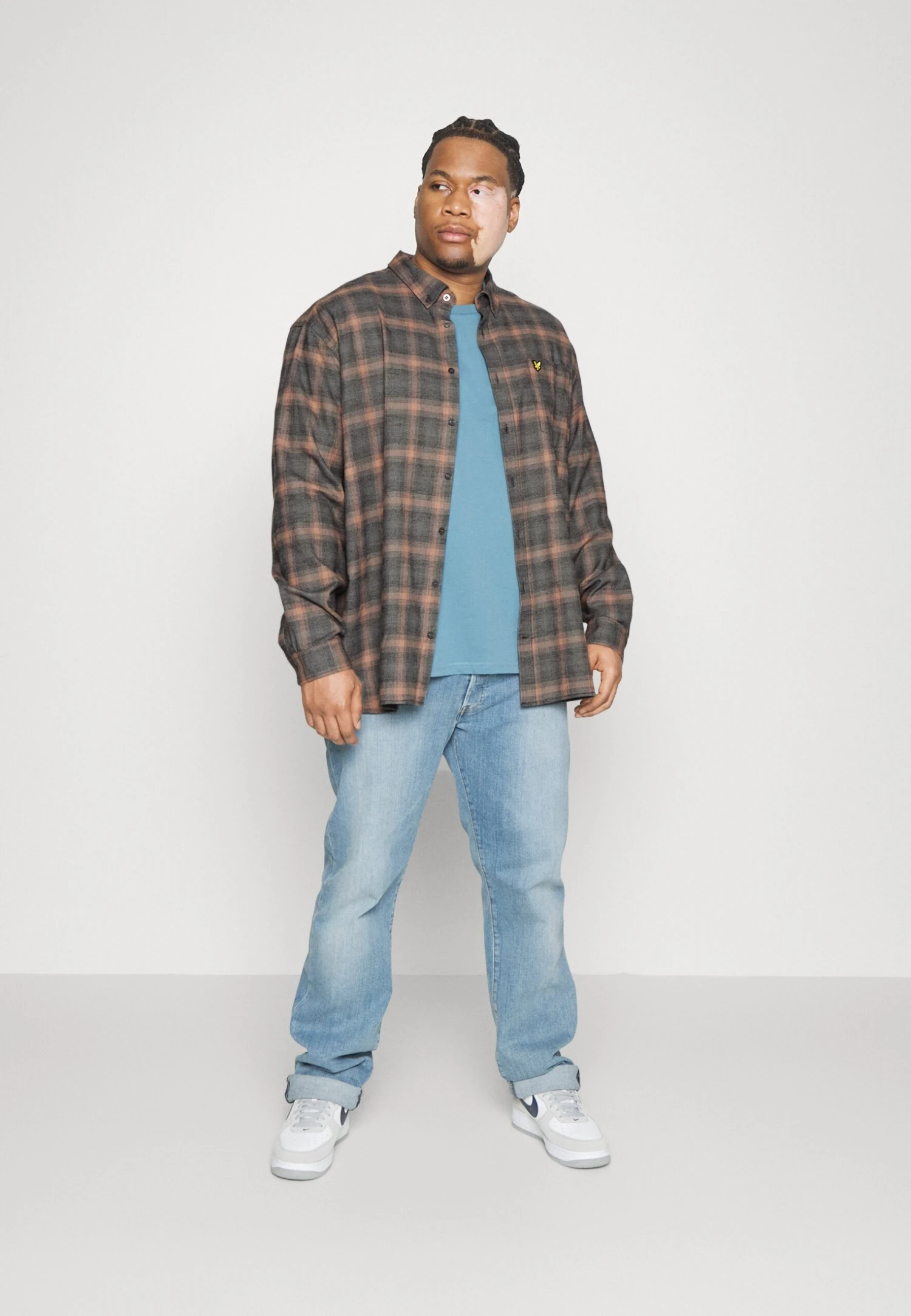 Lyle & Scott Plus Button Down - Overhemd - Jet Black 2 Lyle & Scott Plus Button Down - Overhemd - Jet Black - Afbeelding 2