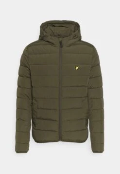 Lyle & Scott Lightweight Puffer Jacket - Jas - Olive -Lyle & Scott Verkoop 2cd0e96a015a43cc93fc6a2cfa6bb0da