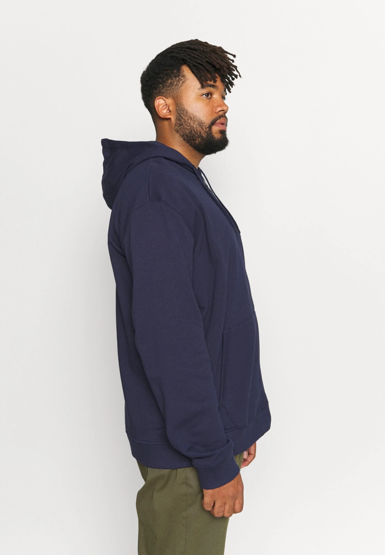 Lyle & Scott Plus Zip Through Hoodie - Sweater Met Rits - Navy 4 Lyle & Scott Plus Zip Through Hoodie - Sweater Met Rits - Navy - Afbeelding 4