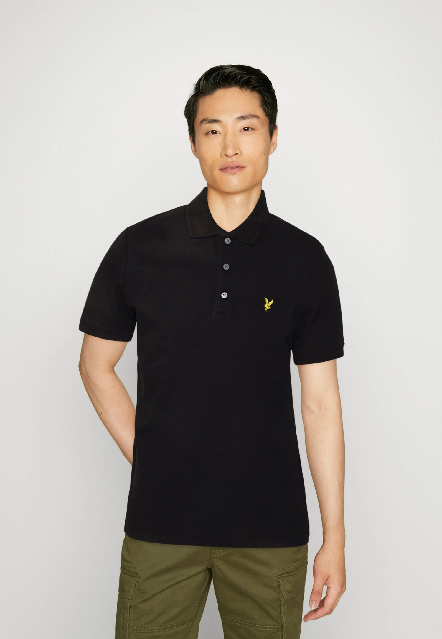 Lyle & Scott Crest Tipped - Poloshirt - Jet Black 1 Lyle & Scott Crest Tipped - Poloshirt - Jet Black