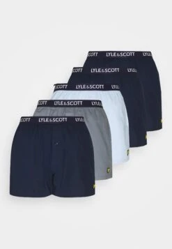 Lyle & Scott Rodney 5 Pack - Boxershort - Peacoat/Chambray Blue/China Blue 10 Lyle & Scott Rodney 5 Pack - Boxershort - Peacoat/Chambray Blue/China Blue -Lyle & Scott Verkoop 2e8e9d960c594db58d9bbe1b31a0a4b8