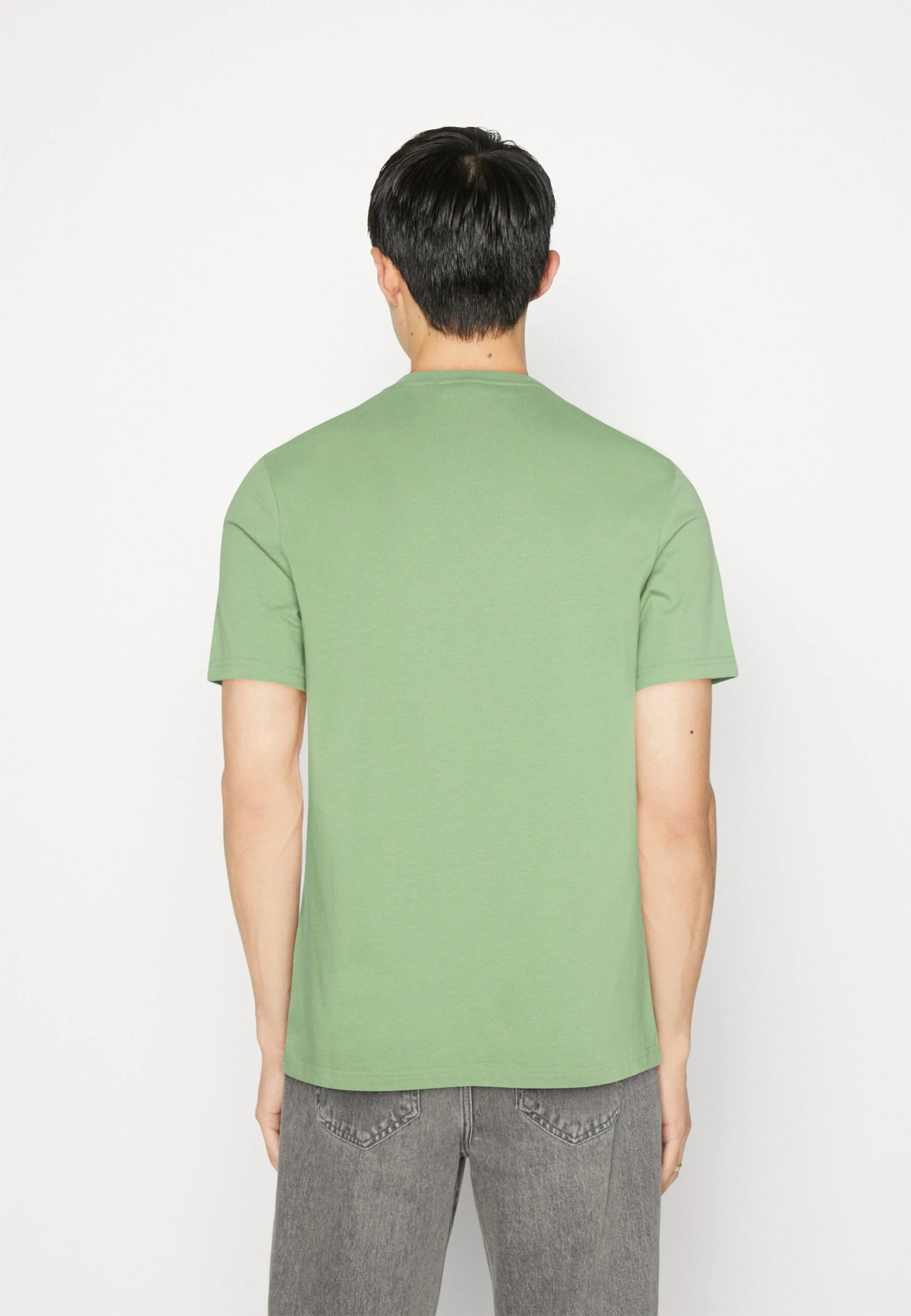 Lyle & Scott Plain - T-Shirt Basic - Glencoe Green 3 Lyle & Scott Plain - T-Shirt Basic - Glencoe Green - Afbeelding 3