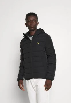 Lyle & Scott Lightweight Puffer Jacket - Jas - Jet Black