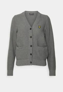 Lyle & Scott The Grace Cardigan - Sweater Met Rits - Mid Grey Marl 10 Lyle & Scott The Grace Cardigan - Sweater Met Rits - Mid Grey Marl -Lyle & Scott Verkoop 31d3a5a6b7d04dd58deefbe9d73ba700
