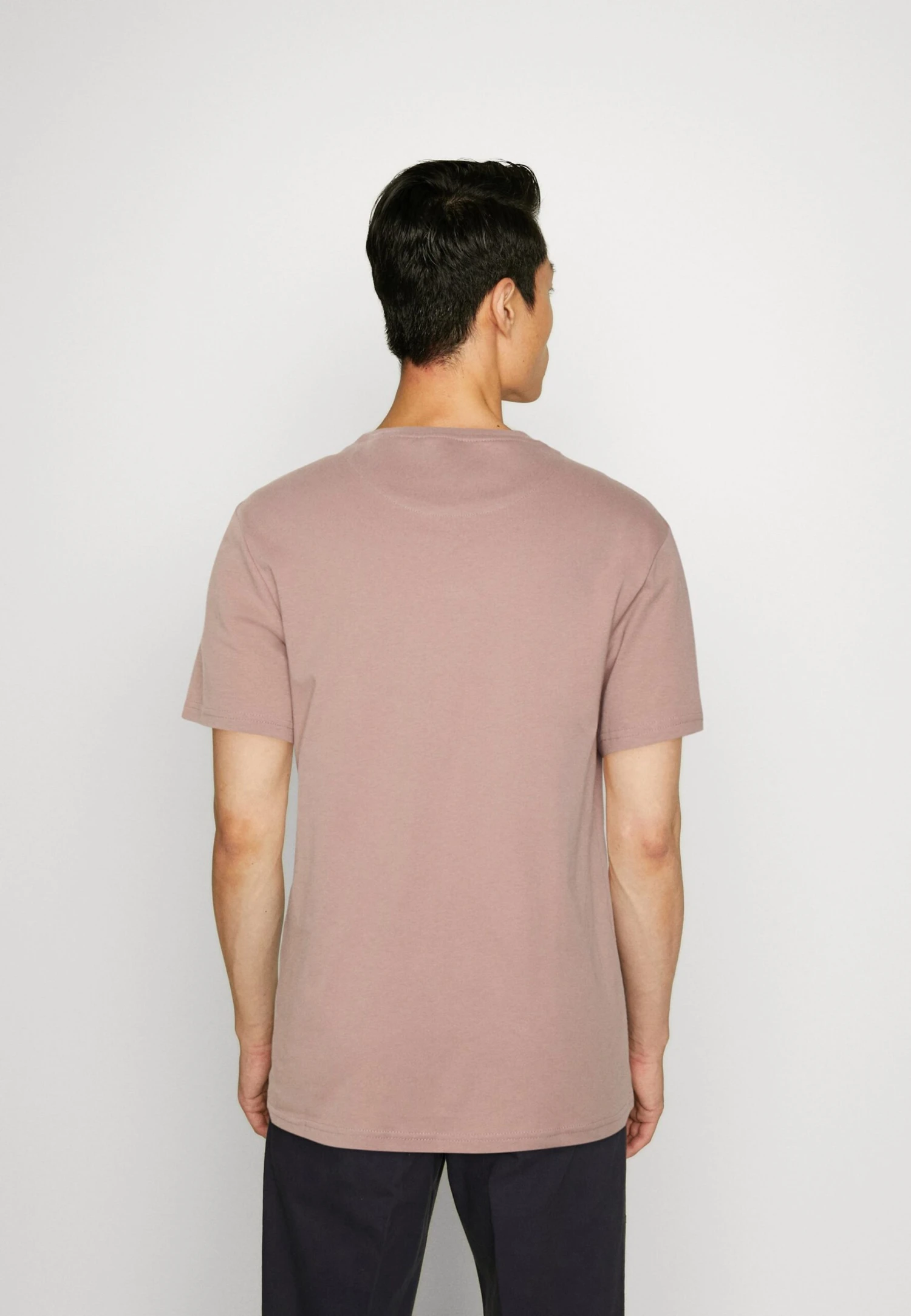 Lyle & Scott Plain - T-Shirt Basic - Mauve Dusk 3 Lyle & Scott Plain - T-Shirt Basic - Mauve Dusk - Afbeelding 3