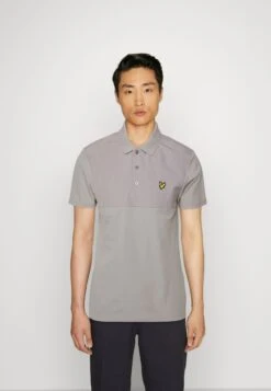 Lyle & Scott Panel - Poloshirt - Cold Grey