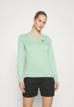 Lyle & Scott Trui - Pale Teal