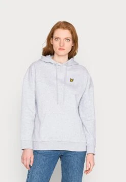 Lyle & Scott Hoodie - Hoodie - Light Grey Marl