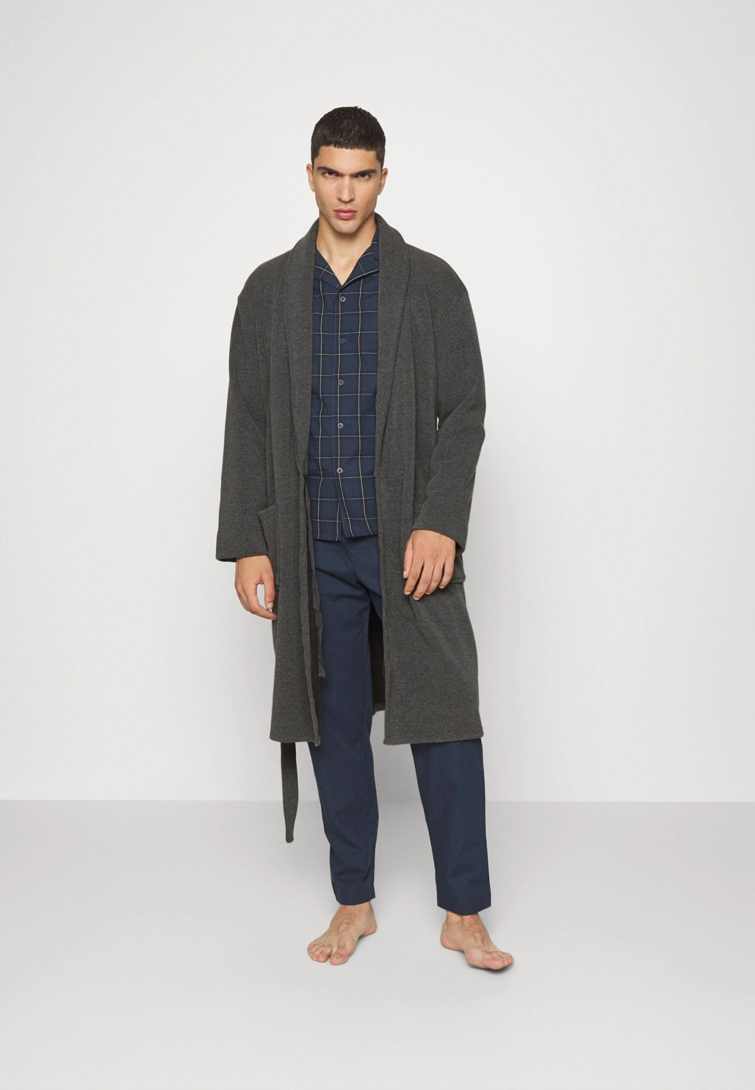 Lyle & Scott Matthew - Badjas - Grey Marl 2 Lyle & Scott Matthew - Badjas - Grey Marl - Afbeelding 2