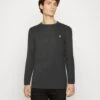 Lyle & Scott Crew Neck Jumper - Trui - Gunmetal