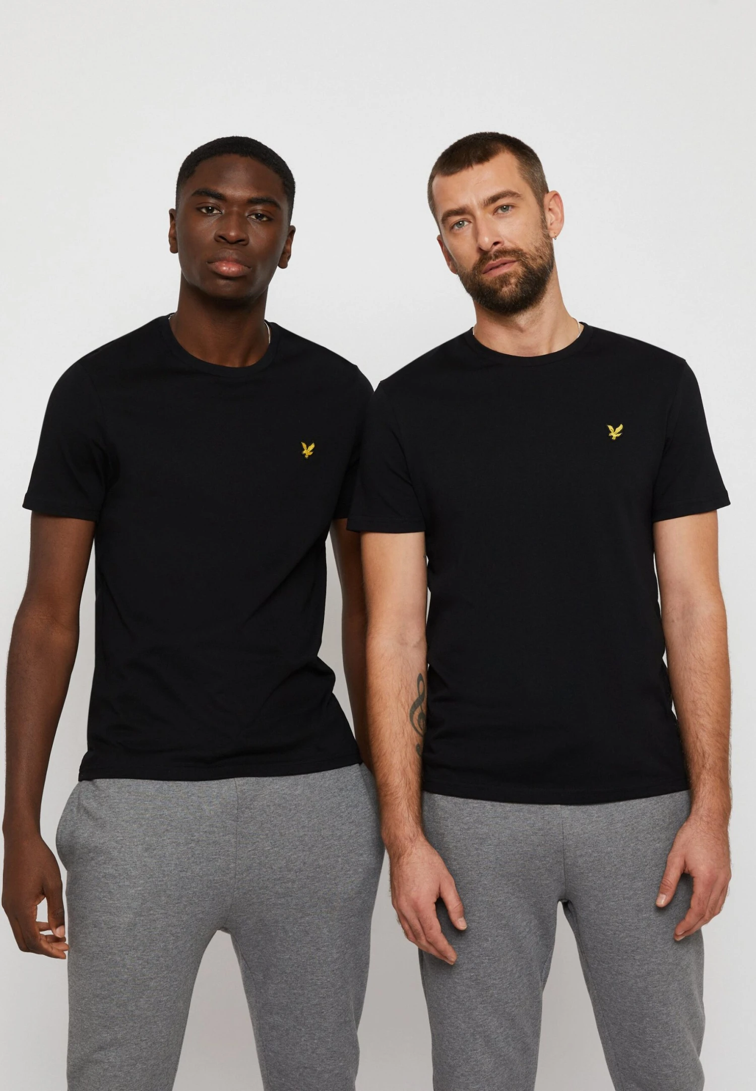Lyle & Scott Plain - T-Shirt Basic - Jet Black 1 Lyle & Scott Plain - T-Shirt Basic - Jet Black