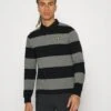 Lyle & Scott Golf Rugby - Longsleeve - Jet Black/Mid Grey