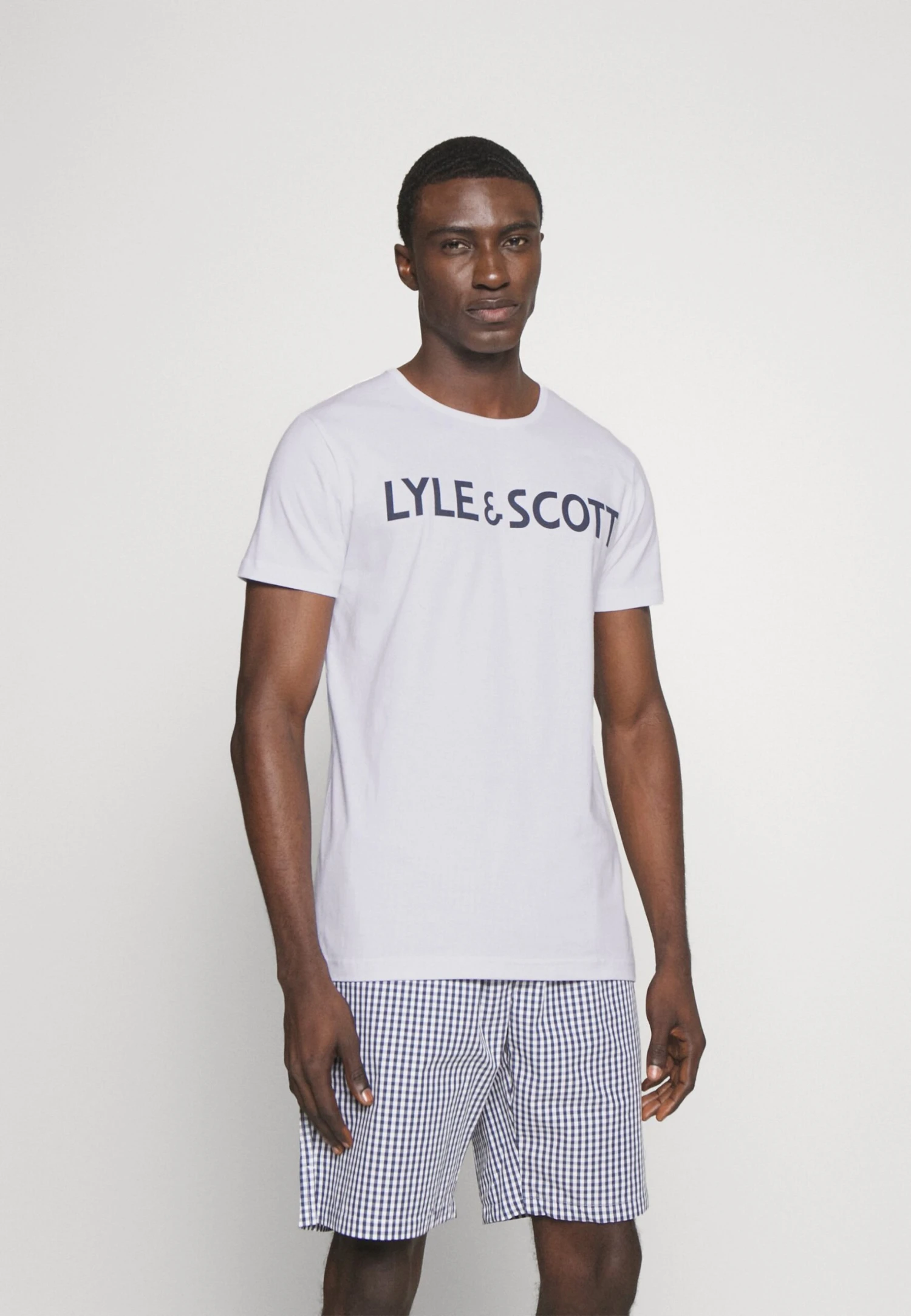 Lyle & Scott Vincent Set - Pyjama - Bright White 1 Lyle & Scott Vincent Set - Pyjama - Bright White