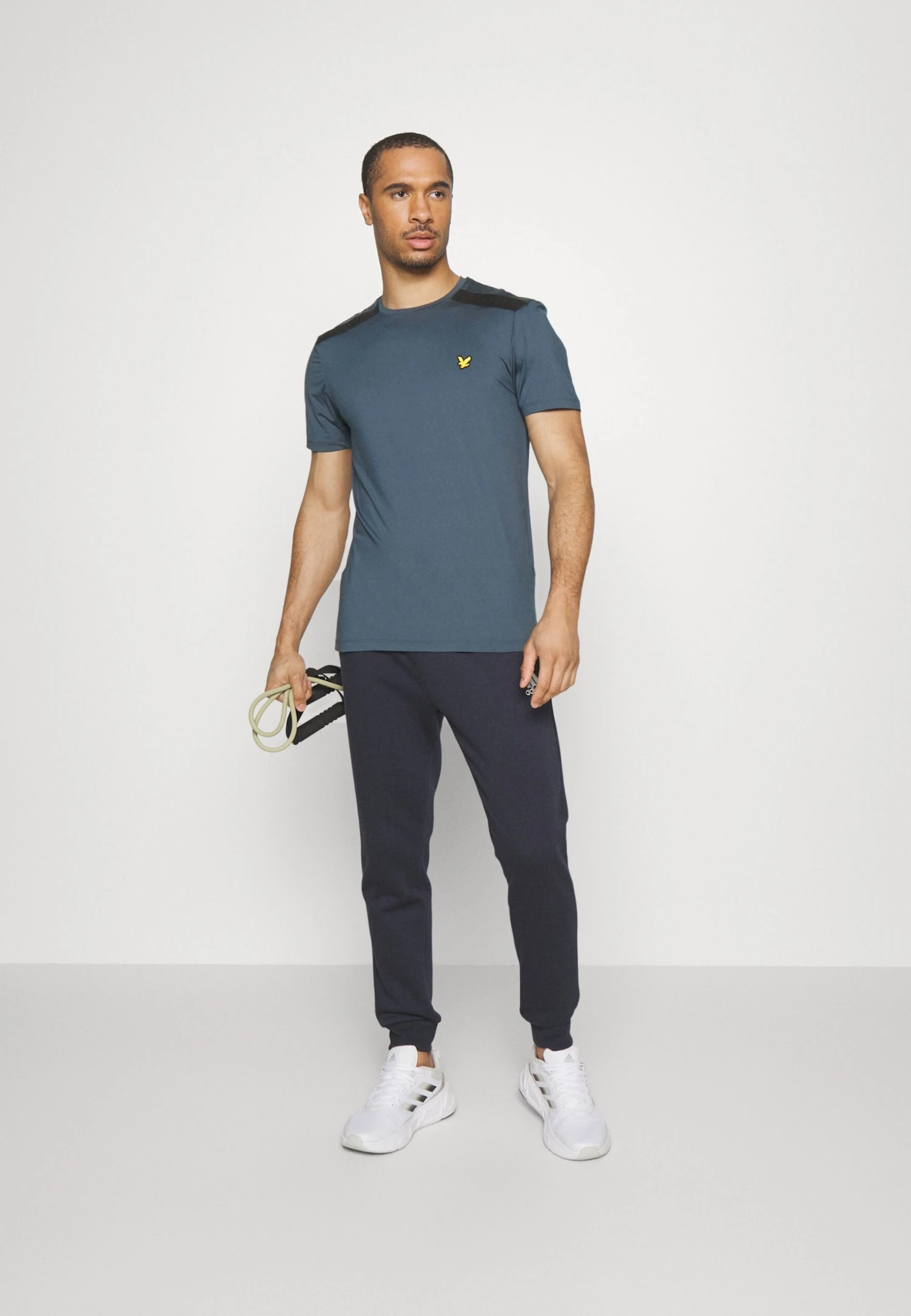 Lyle & Scott Shoulder Branded Tee - Sport T-Shirt - Light Navy 2 Lyle & Scott Shoulder Branded Tee - Sport T-Shirt - Light Navy - Afbeelding 2