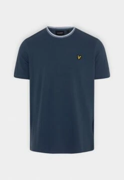 Lyle & Scott Dashed Tipped - T-Shirt Basic - Ink Blue 9 Lyle & Scott Dashed Tipped - T-Shirt Basic - Ink Blue -Lyle & Scott Verkoop 3cfce59934f34cb3b063fb2abf0783c4