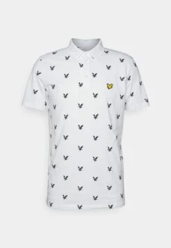 Lyle & Scott Eagle Print - Poloshirt - White -Lyle & Scott Verkoop 3e721d0c260a4b439b21cd2a5b938ea1