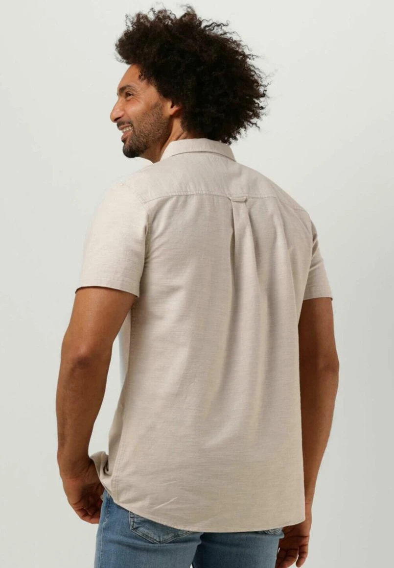 Lyle & Scott Slub Short Sleeve- G - Overhemd - Gebroken Wit 2 Lyle & Scott Slub Short Sleeve- G - Overhemd - Gebroken Wit - Afbeelding 2