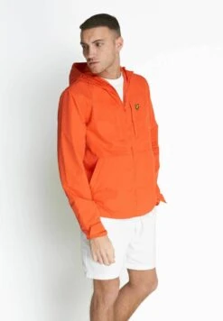 Lyle & Scott Panelled Jacket - Lichte Jas - Burnt Sienna