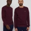 Lyle & Scott Crew Neck - Sweater - Burgundy